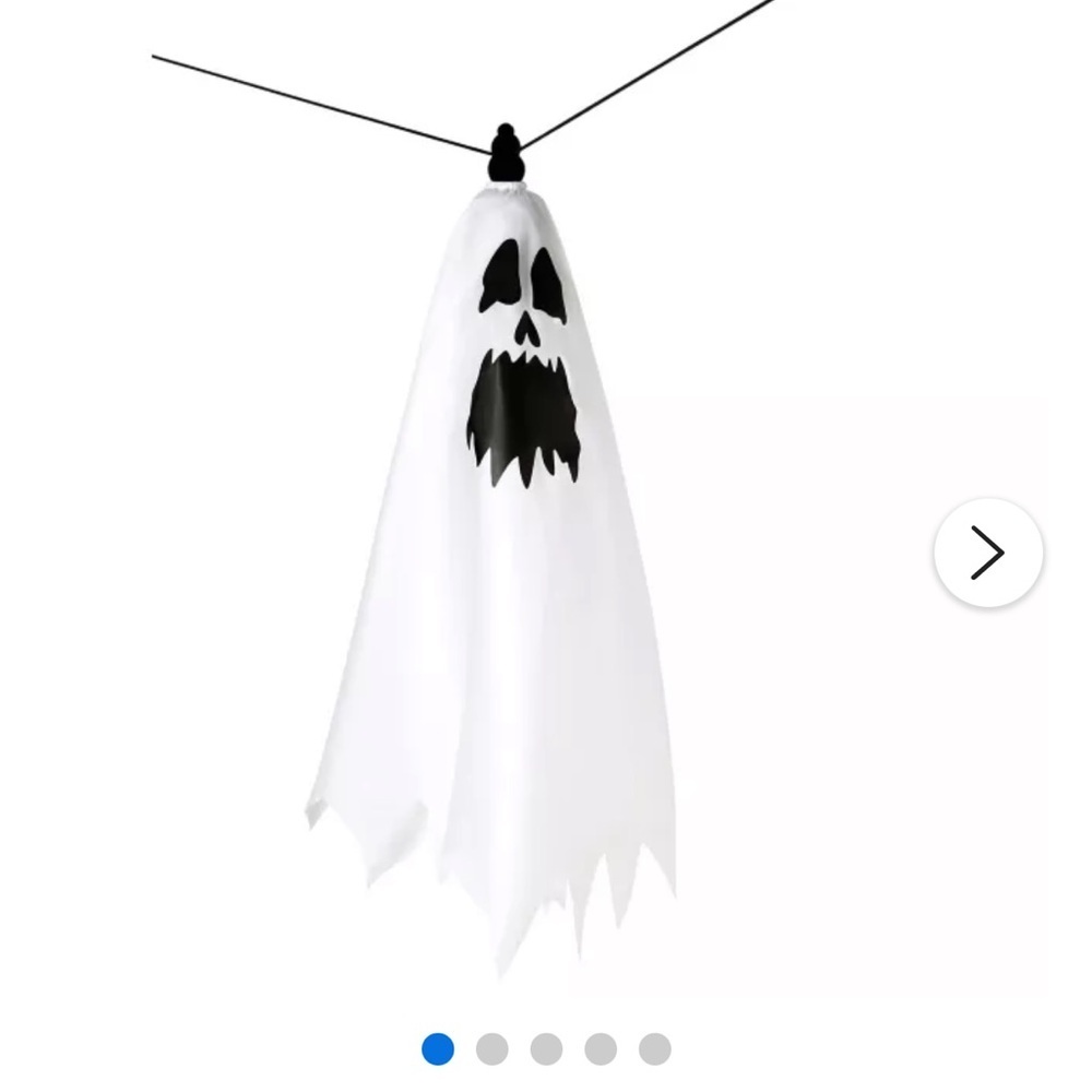 White Ghost Halloween Decoration